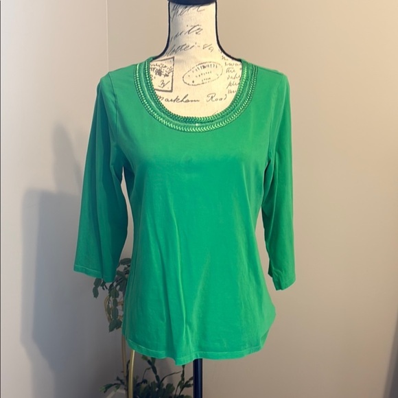 Coldwater Creek Tops - Coldwater Creek Green Women's Top - M​​